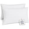 Vionara Home Coppia Federe Copriguanciale in Cotone con ZIP, Protezione del Cuscino con Cerniera, 50x80 cm, Resistente e Durevole (2pz Federe Copriguanciale)