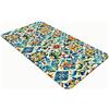 Comart - Tappeto Cucina Austin - Impermeabile - Antiscivolo - Antimacchia - Lavabile in Lavatrice - Passatoia in Poliestere - per Corridoio e Cucina - Made in Italy - Piastrelle Tiles - 50x100 cm