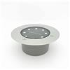 Generic Luci da percorso piatte a terra a LED Illuminazione esterno for esterni solari for cortile, prato, giardino, patio(6000K white light)