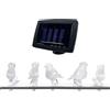 Generic Ghirlanda luminosa a energia solare, lampada decorativa a LED, ghirlanda luminosa da giardino per esterni, per interni casa, giardino, cortile, prato, patio, balcone, recinzione, albero