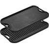 Lodge 50.8 x 26.51 cm / 20 x 10,44 Pollici Fusioni Pre-stagionato Ferro Reversibile Grill/Piastra