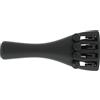 Wittner 918161 Cordiera Violino Ultra 1/16 - plastica high-tech - 4 microafinatori - ultraleggera - con cordino in nylon - nero
