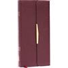 Thomas Nelson KJV, Checkbook Bible, Compact, Bonded Leather, Burgundy, Wallet Style, Red Letter: King James Version, Burgundy Bonded Leather, Classic Companion Bible