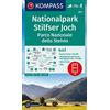 Kompass Cartina escursionistica n. 072 Parco Nazionale dello Stelvio: 4in1 Wanderkarte mit Aktiv Guide und Detailkarten inklusive Karte zur offline Verwendung in der KOMPASS-App. Fahrradfahren. Skitouren.