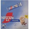 Nescafe NESCAFÉ 3 in 1 Frappé Caffè Solubile Istantaneo, Bustine Monodose, Miscela con Latte e Zucchero, 24 Pezzi da 14 g