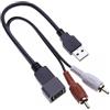 Besttoolifes Cavo adattatore USB AUX compatibile con Qashqai J10 Micra K13 per Cube Z12 Juke Note E11 NV200 Versa - Mantiene le funzioni USB e AUX di fabbrica con CTNISSANUSB.3 Con