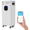 SaiJiaoYang 16kWh 48V 314Ah LiFePO4, 51.2V Batteria al Litio 3000~10000 Cicli Batteria Ricaricabile Con BMS da 200A pour Accumulo di Energia in Casa, RV, Solare, Sistema Off-Grid