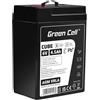 Green Cell AGM 6 V 4,5 Ah con batteria IP54 in tessuto non tessuto, batteria al piombo, batteria di ricambio, resistente ai cicli, non necessita di manutenzione per giocattoli elettrici, UPS (6 V 4,5