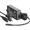 HKY 65 W Caricatore USB C per HP Chromebook X360 EliteBook Folio G1, HP Probook 640 G4 G5, HP Spettro X2 X360, Samsung Galaxy Book PD Type C Portatile Adattatore Alimentazione