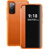YUCSYUE Custodia per Samsung Galaxy S20 FE Custodia Clear View Custodia Flip Case per Samsung S20 FE Custodia pieghevole in pelle PU + PC Silicone Custodia S20 FE 360 gradi antiurto antigraffio Cover