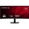 Viewsonic Monitor PC 34" Quad HD 3440x1440 LED Curvo 120Hz HDMI DP USB-C VA3420C