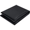 Hikrxya 3m x 4m Telo per Laghetto Nero in PVC - Resistente Telo Laghetto HDPE, Fodera Laghetto Flessibile per Piscina Giardino per Laghetti, Fontane, Giardini Acquatici e Cascate