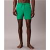Calvin Klein Pantaloncini da bagno con cordoncino medio - CK Monogram Green Uomo