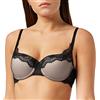 Triumph Lace Spotlight WHU01 Reggiseno A Mezza Coppa Push-Up, Nero (Black 0004), 70C