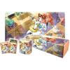 Pokemon Scheda Gioco Sonia Set Gomma Tappetino Manicotto Scatola Deck Case Japan