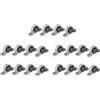 SODIAL 20PZ KP08 Cuscinetto un Sfere Montato su Cuscino (Diametro Foro 8Mm) Cuscin4526
