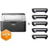 Brother HL-1212W BUNDLE CON 5 TONER