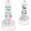 Alcatel Telefono cordless duo dect bianco Alcatel XL685DUOBLANC