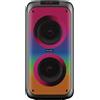 Salora Altoparlante SALORA PARTYBOX220, nero - Potenza 220W, Bluetooth, illuminazione LED multicolore