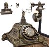 OEM Telefono con quadrante vintage, design a filo, resina e lega di zinco di alta qualità