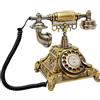 OEM Telefono d'epoca, disco di selezione, telefono a filo, pezzo d'accento decorativo
