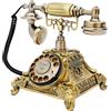 OEM Telefono a rotazione, funzione di cancellazione del rumore, elegante design vintage, bronzo