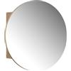 VICCO Specchio contenitore bagno Vicco Loki Quercia dorata 50 x 50 cm con 2 scomparti, Model 56220