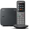 Gigaset Telefono fisso cordless GIGASET CL 660 Duo antracite, display a colori, 400 contatti, connessione base tramite micro USB