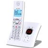 Alcatel Telefono cordless ALCATEL F530 Voice, segreteria telefonica, blocco chiamate, vivavoce, 2 tasti di selezione diretta, bianco/grigio