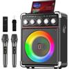 OEM Altoparlanti per karaoke, 24 ore di autonomia della batteria, connessione Bluetooth 5.0, 20 canali, luci LED RGB, design portatile