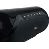 Big Ben Altoparlante wireless con effetti luminosi, Bluetooth 5.3, 50 W, microfono wireless incluso, USB, modificatore vocale