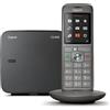 Gigaset Telefono fisso GIGASET CL 660, schermo a colori retroilluminato da 2,4 pollici, rubrica con 400 contatti, finiture di alta gamma, antracite