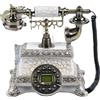 OEM Telefono retrò, Struttura in resina di alta qualità, Design compatto, Compatibile con le linee PSTN standard, Funzione vivavoce, Funzione call-back