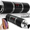 Gistuch Altoparlante stereo Bluetooth impermeabile per moto, lettore musicale MP3, sistema audio, radio USB-AUX-SD