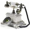 StarTech Telefono fisso retrò - Telefono fisso - Selettore numerico - Display del numero - Resina sintetica - 24×27×16,5 cm - Decorazione per casa/ufficio