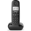 Gigaset Telefono fisso GIGASET Basic 100, vivavoce, display retroilluminato, rubrica con 50 contatti, blocco chiamate, nero