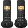 Gigaset Telefono cordless GIGASET Pure 200 Duo, nero