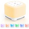 OEM Diffusore audio 40 con vivavoce, bianco - Con lampada da comodino - Altoparlanti wireless - Per neonati, adulti e bambini - Timer e funzione di memorizzazione - Ausilio per lo yoga e jukebox