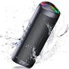 OEM Altoparlante Bluetooth portatile da 30 W con 24 ore di autonomia della batteria, stereo TWS, impermeabile (IPX5), USB-C, luci RGB, funzione vivavoce, per interni ed esterni, ideale per feste e viaggi, nero