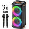 OEM Altoparlante Bluetooth wireless, macchina per karaoke, luci LED dinamiche, T27-T