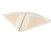 HOME DECO FACTORY, TX0043, Cuscino Bouclette Beige e Bianco 40x40 cm - Design Elegante, Comfort ottimale, Rivestimento sfoderabile e Pratico, Perfetto per Tutti Gli Stili di Decorazione d'interni