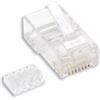 Intellinet Confezione 100 Plug RJ45 UTP per categoria 6 Cavo Rigido