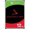 Seagate Hard disk 3.5" 12TB Seagate IronWolf Pro SATA III interno [ST12000NT001]