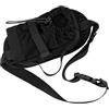 Generic Marsupio, zaino in nylon con coulisse con porta bottiglia d'acqua, borsa a tracolla versatile per corsa, ciclismo, viaggi, uomini e donne