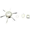 Lastdaytime Star Drag System per Daiwa per Zillion 1514 1516 1520 Bobina Baitcasting Parti Cnc Lega di Alluminio Kit di Aggiornamento Con Per Suono Crisp E Resistente all'usura Finitura Colore Dorato 65mm