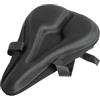 Samos® Coprisella in gel, cuscino per bicicletta, imbottito e confortevole, statico in gel per bicicletta MTB e spinning, accessori per bicicletta, comodo per cyclette