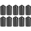 YUKOFE Snooker Cue Tip Cover Gomma Copertura protettiva durevole per biliardo Piscina Cue Stick Previene graffi e danni Set 10 pz 10 mm 12 mm 13 mm 14 mm Opzione (10 mm)
