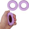 YELARXI Anelli per allenare la forza della presa, portatile, rinforzante per dita e avambraccio, adatti per (Athletes/arrampicata su roccia/allenamento/fitness), 2 pezzi, 7 cm, 22,7 kg, viola