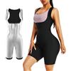 Weyot Tute Dimagranti Donna, Fitness Sudorazione Body Shaper, Tuta per Sudare, Tuta Sauna Dimagrante Donna Effetto Sauna per Palestra Esercizio Cardio Jogging Running,XL,Silver