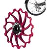 Generisch Rullo del deragliatore, ruota di guida del cambio della bicicletta, 14T/15T/16T, cuscinetto a puleggia in ceramica, ruota di guida resistente agli urti per commutazione del deragliatore